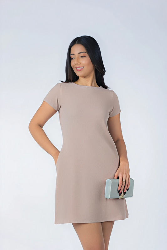 Grace Dress - Beige