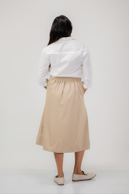Amber Button Down Skirt
