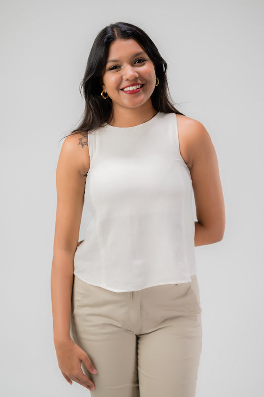 Zest Top - Off White