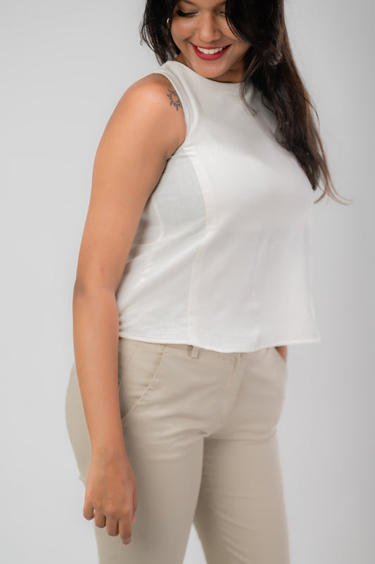 Zest Top - Off White