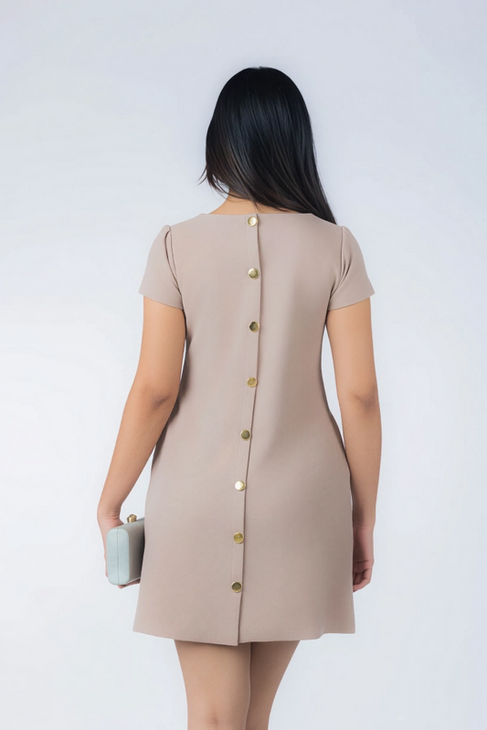 Grace Dress - Beige