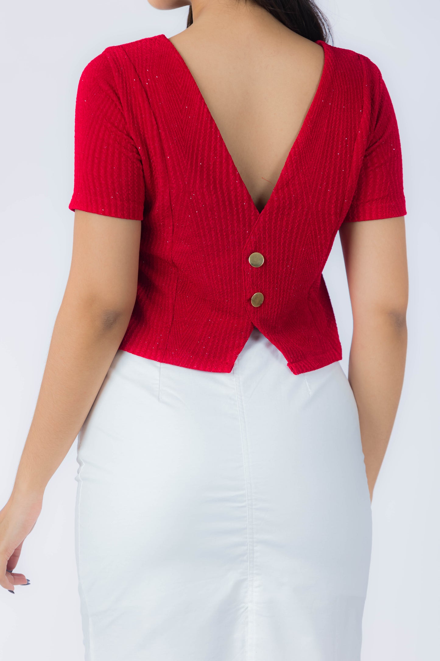 Vera Back V Top