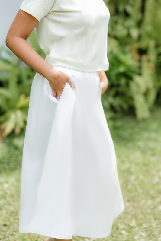 Oasis Skirt - White